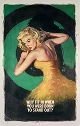 Why Fit In When You Were Born To Stand Out 5/10 by The Connor Brothers - Hand Coloured Edition sized 42x65 inches. Available from Whitewall Galleries